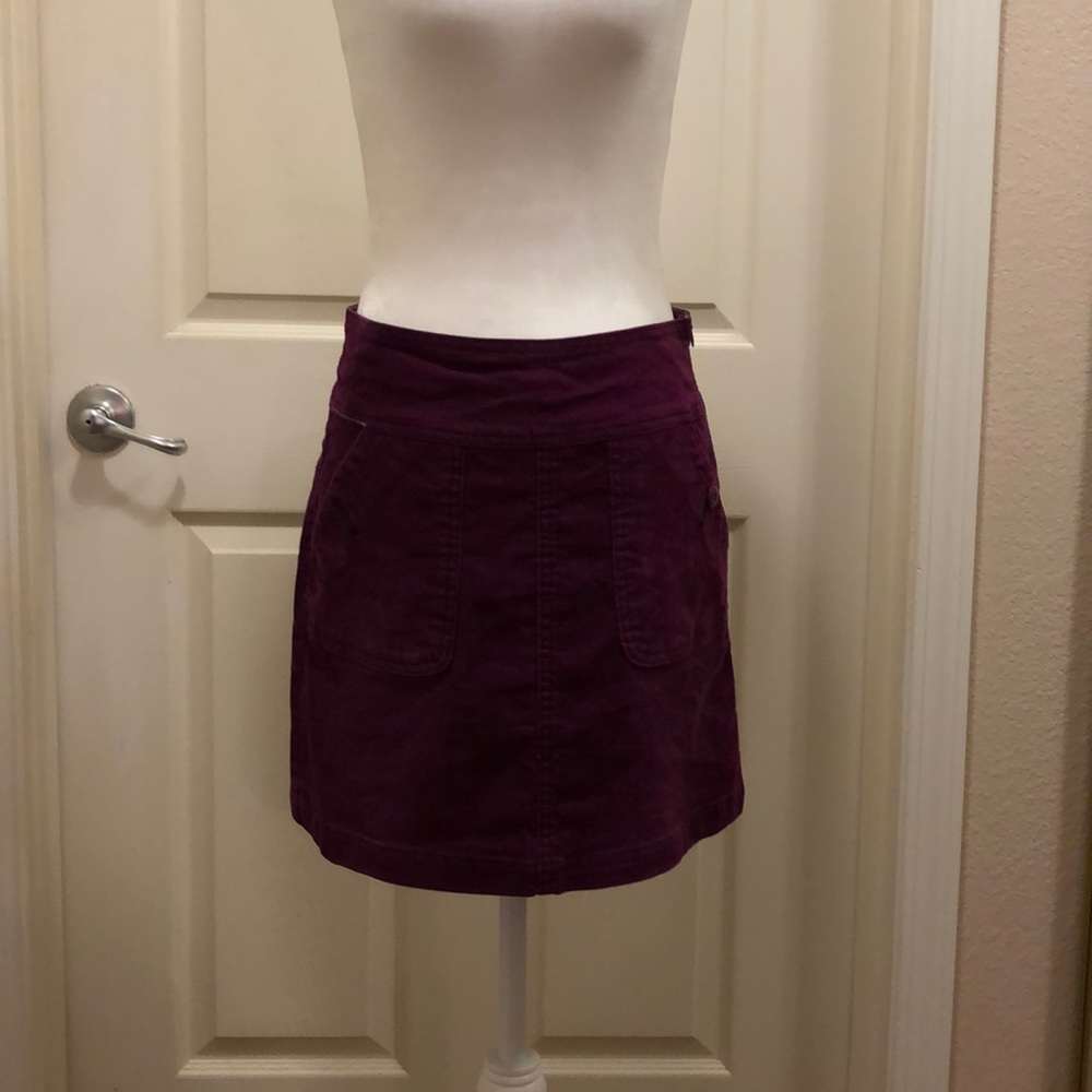 PrAna Corduroy Skirt